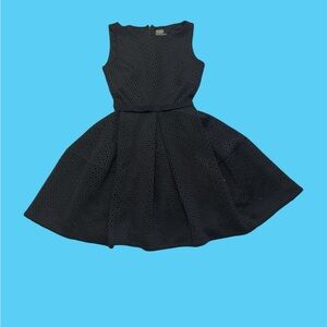 Elegant Black Junior Dress
